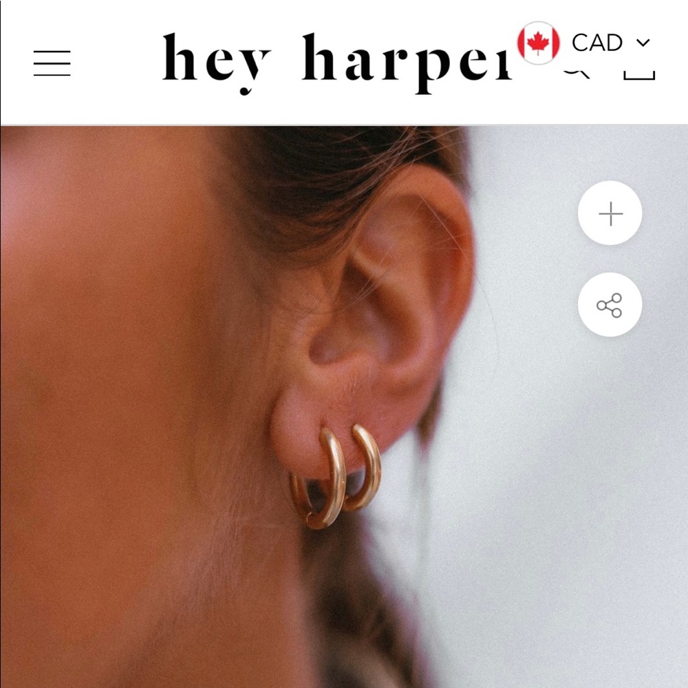 Hey Harper Mini Hoop Earrings